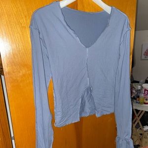 Ash blue two piece set.